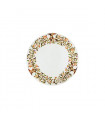 Plafonnier design SERENA Or 24 Carats 2 ampoules