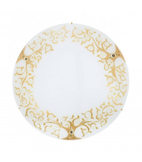Plafoniera design SERENA 24K Gold 3 lampadine