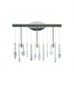 Applique murale design STRETTA chrome 5 ampoules