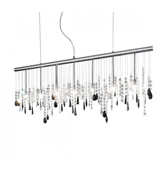 Ciondolo design STRETTA cromato 7 lampadine