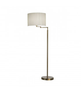 Lampada da terra HILTON SAND in ottone antico 1 lampadina
