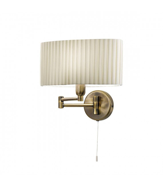 Applique HILTON SAND ottone antico 1 lampadina
