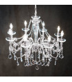 CONTARINI CRYSTAL Chandelier 8 lights - 1