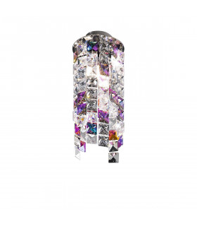 Spot design PRISMA cromato 1 lampadina