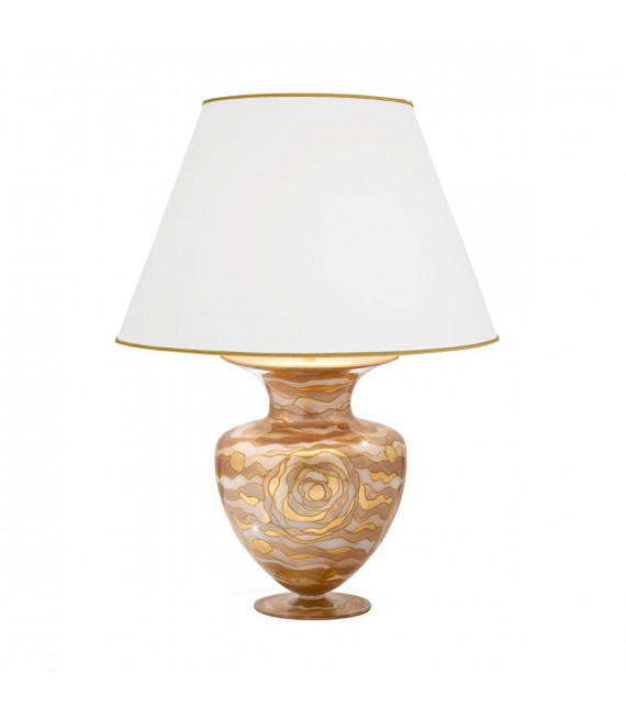 Lampe de table design ANFORA Or 24 Carats 1 ampoule