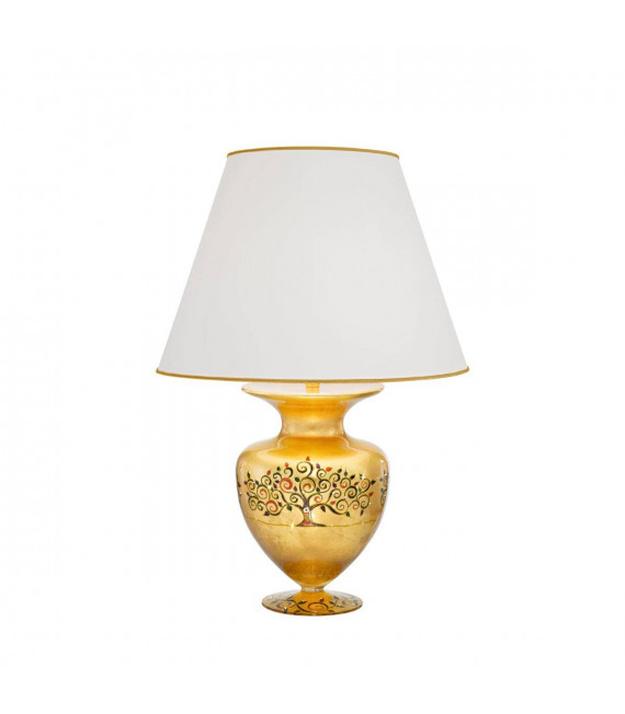 Lampe de table design ANFORA Or 24 Carats 1 ampoule