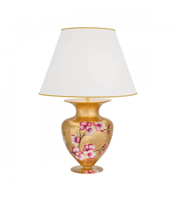 Lampe de table design ANFORA Or 24 Carats 1 ampoule