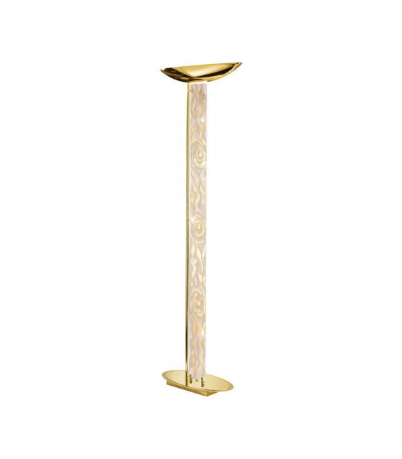 Lampadaire design DELPHI Or 24 Carats 4 ampoules