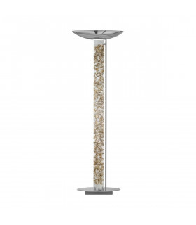 Design Stehleuchte DELPHI Chrom 4 Lampen