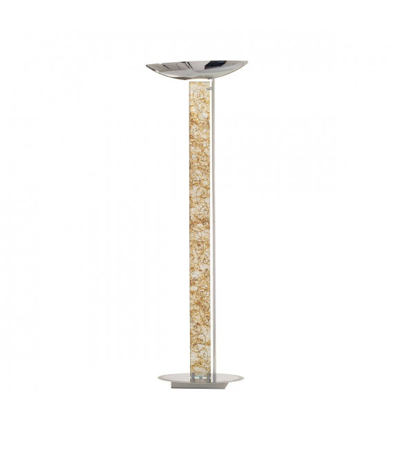 Design Stehleuchte DELPHI Chrom 4 Lampen