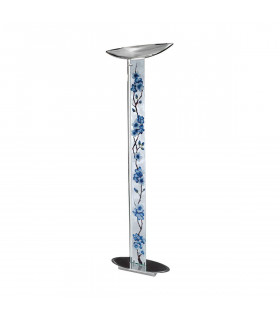 Lampadaire design DELPHI chrome 4 ampoules