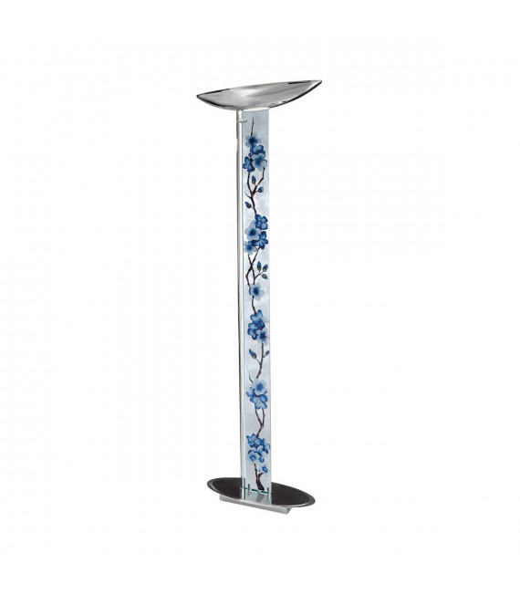 Design Stehleuchte DELPHI Chrom 4 Lampen