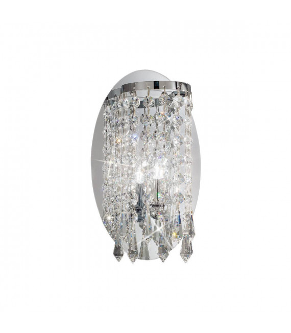 Applique di design CHARLESTON cromo 1 lampadina
