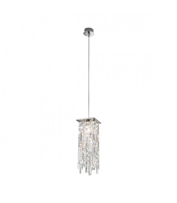 Lampada a sospensione design PRISMA 24 carati oro 1 lampadina