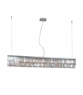 Design Pendelleuchte PRISMA Chrom 7 Lampen