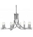 plafonnier ventilateur vintage 2 ampoules e27 max 60w brun patiné