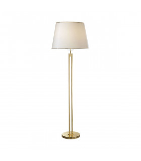 Klassische Stehlampe IMPERIAL Englisch Messing 2 Glühbirnen