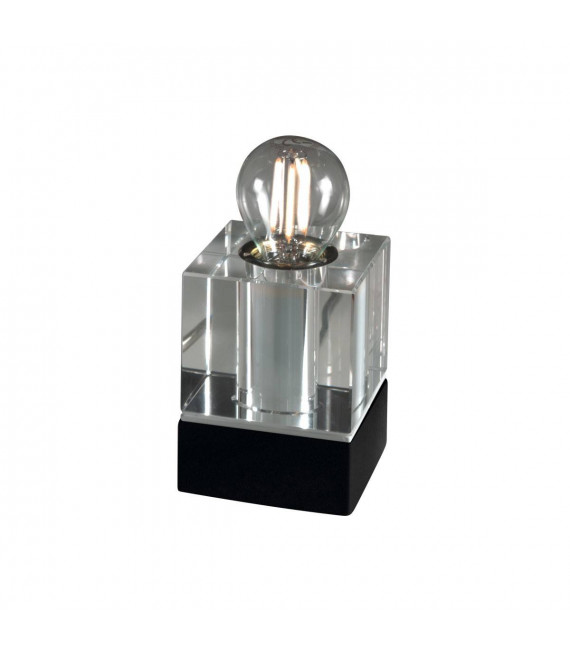 Design Tischleuchte RIVIERA Black 1 Glühbirne