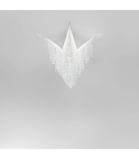 Spot design FONTE DI LUCE blanc mat 1 ampoule