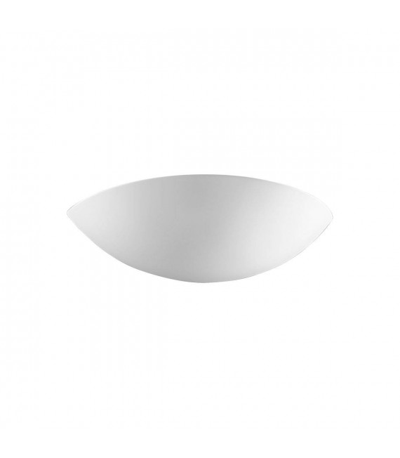 Applique murale BISQUITTE blanc 1 ampoule