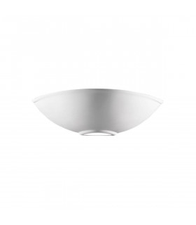 Applique bianco BISQUITTE 1 lampadina