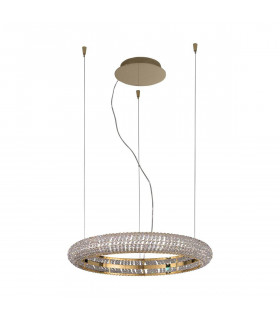 Colgante de diseño NOBILE Gold 24 quilates 1 bombilla