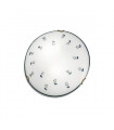 Plafonnier MOON laiton antique 1 ampoule