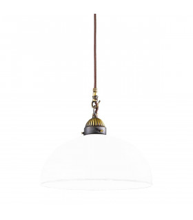 Suspension style cosy NONNA laiton antique 1 ampoule