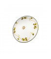 Plafonnier style cosy NONNA laiton antique 2 ampoules