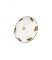Plafonnier style cosy NONNA laiton antique 2 ampoules