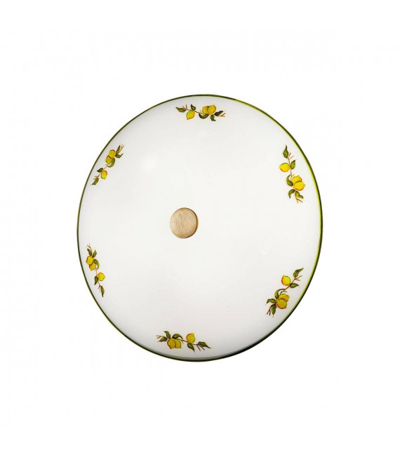 Plafonnier style cosy NONNA laiton antique 3 ampoules