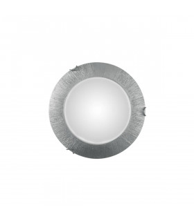 Plafoniera MOON argento 1 lampadina
