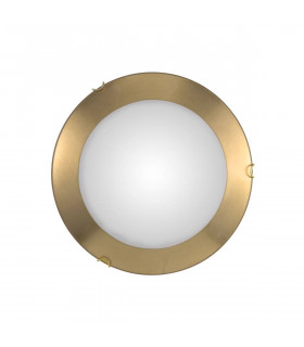 Plafonnier MOON Or 24 Carats 2 ampoules
