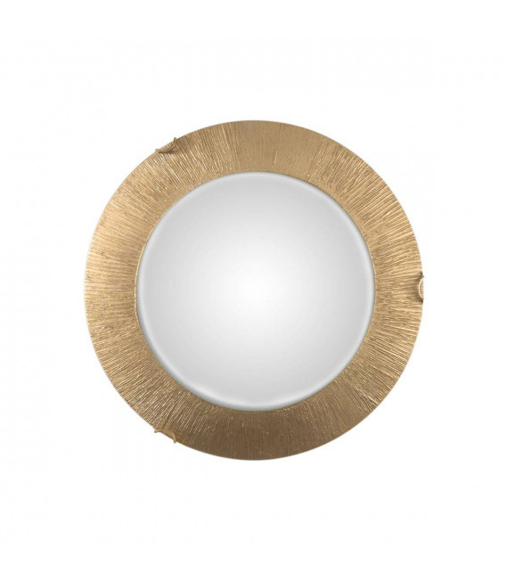 Plafoniera MOON in oro 2 lampadine