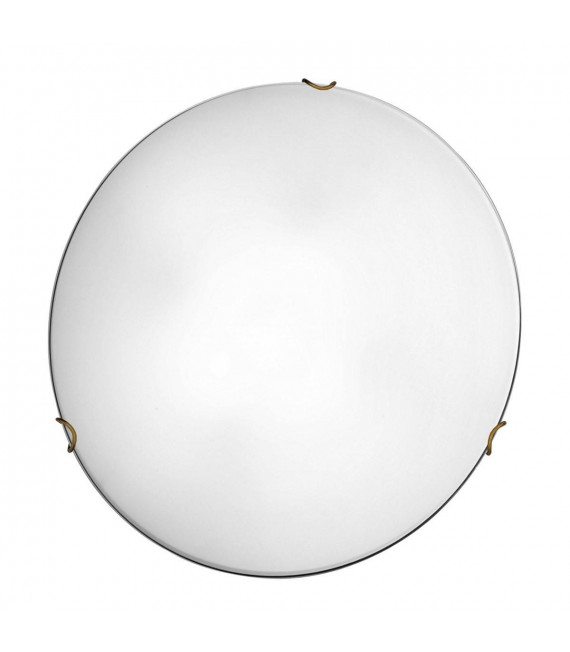 Plafonnier MOON laiton antique 4 ampoules