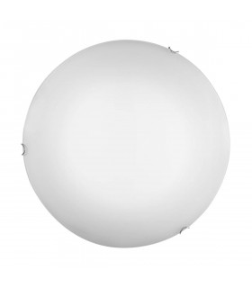 Plafoniera MOON argento 1 lampadina