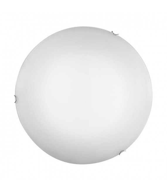 MOON silberne Deckenleuchte 1 Glühbirne