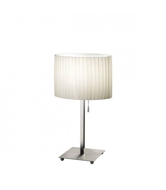 Lampada da tavolo SABBIA nichel 1 lampadina