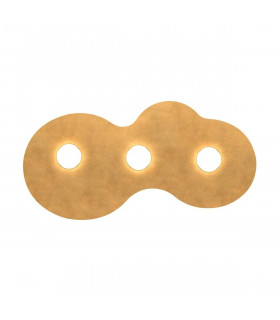Plafonnier CIRCLE blanc 3 ampoules