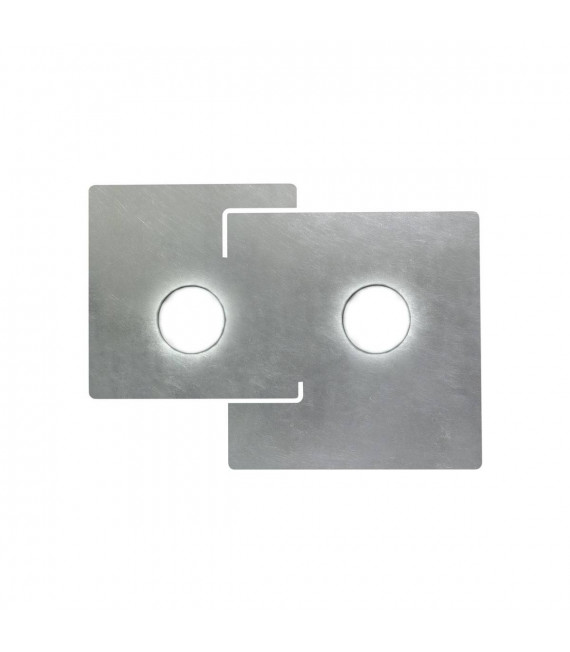 Plafonnier SQUARE blanc 2 ampoules