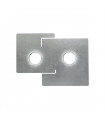 Plafonnier SQUARE blanc 2 ampoules