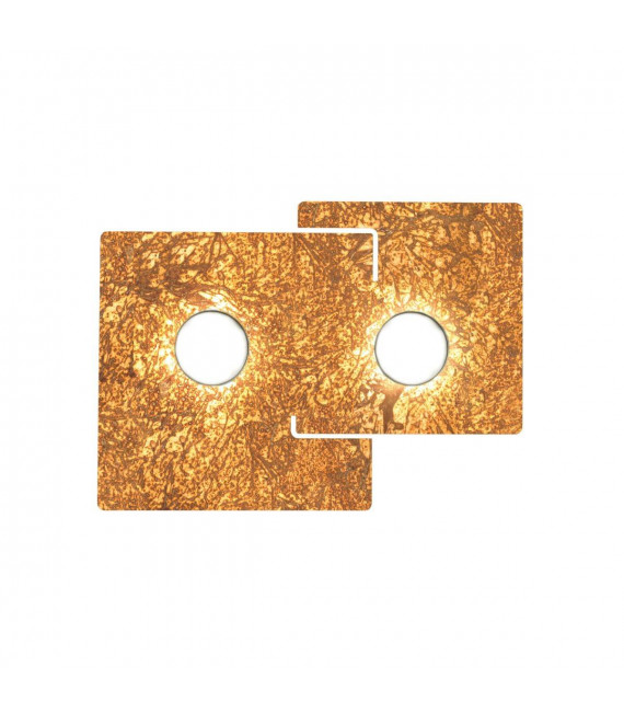 SQUARE Ceiling Light 2 lights - 1