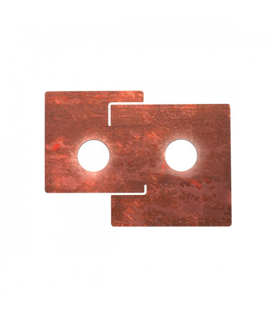 Plafonnier SQUARE blanc 2 ampoules