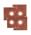 SQUARE Ceiling Light 4 lights - 1