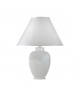 Lampada da tavolo bianca CHIARA 1 lampadina
