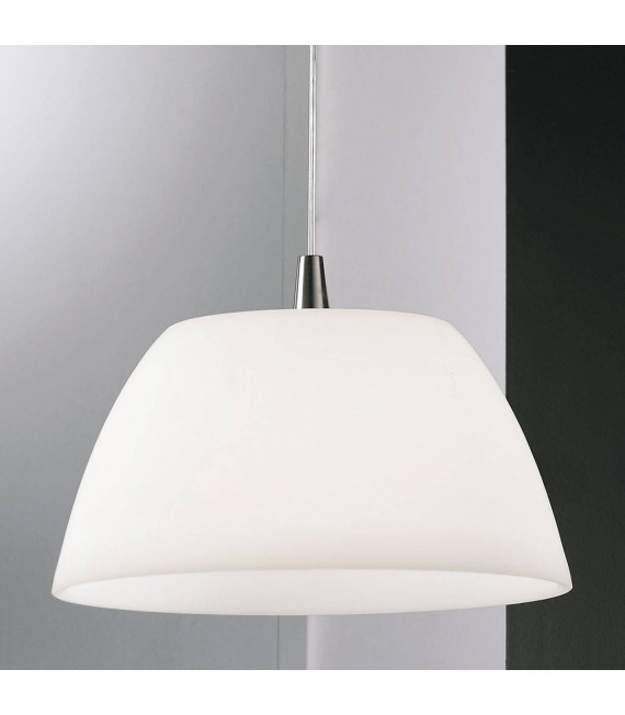 MALMÖ Nickel Pendelleuchte 1 Glühlampe