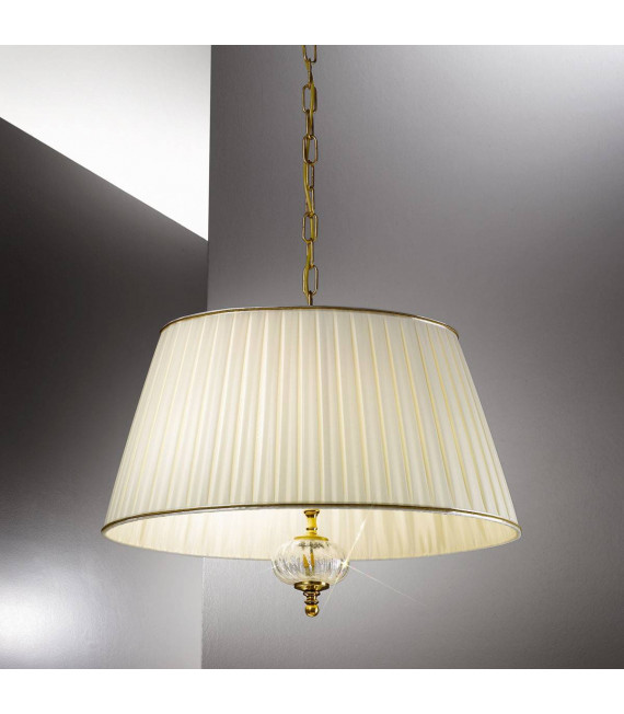 Klassische Pendelleuchte ASCOT Antik Messing 2 Glühbirnen