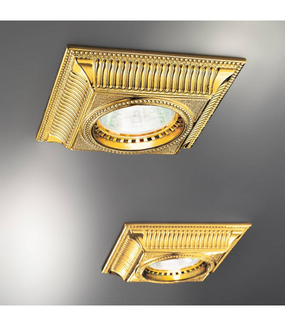 Spot classico MILORD 24 carati in oro 1 lampadina