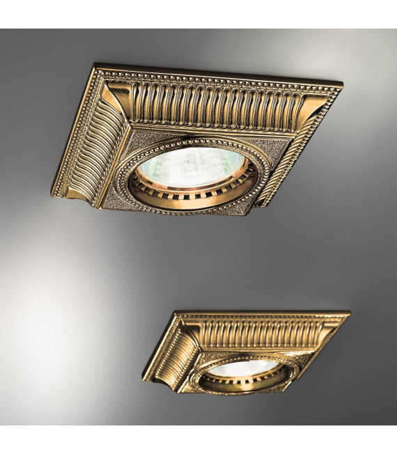 Spot classico MILORD in ottone antico 1 lampadina