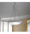 Suspension classique MILORD chrome 3 ampoules